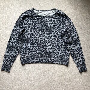 Velvet by Graham & Spencer animal print long sleeve